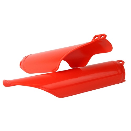 Honda CRF250R 2004-2018 Rtech Red Fork Guards Protectors Plastic