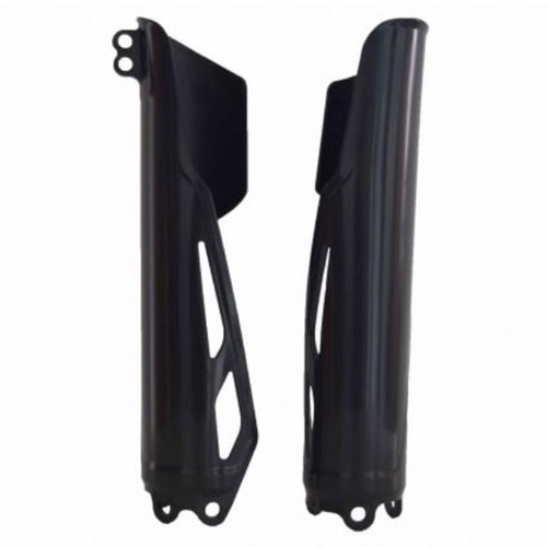 Honda CRF450RX 2019-2021 Rtech Black Fork Guards Protectors Plastic