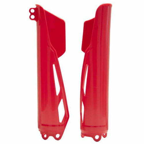 Honda CRF450L 2019-2021 Rtech Red Fork Guards Protectors Plastic