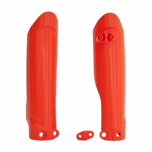 KTM 65 SX 2019-2021 Rtech Orange Fork Guards Protectors Plastic