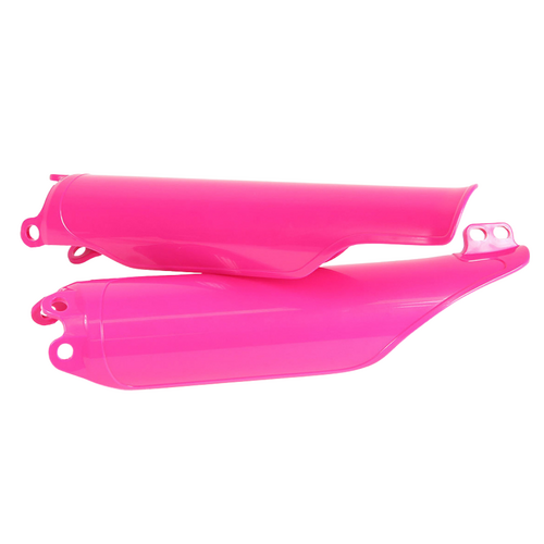 Kawasaki KX250F 2017-2020 Rtech Neon Pink Fork Guards Protectors
