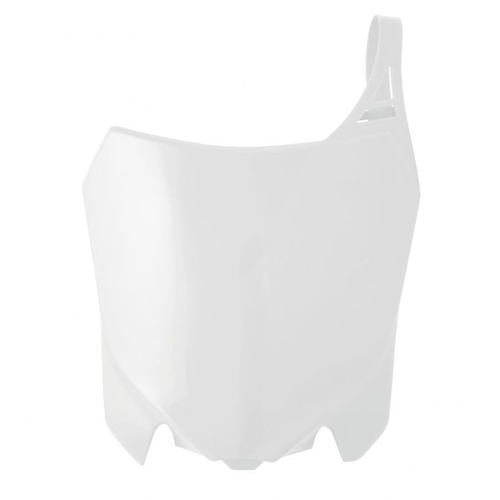 Honda CRF450R 2013-2016 Rtech White Front Number Plate Direct Replacement