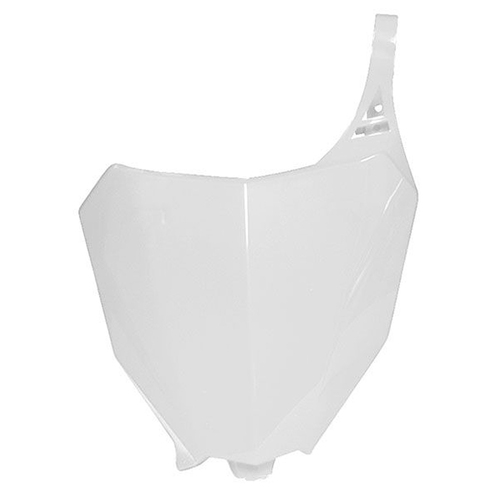 Honda CRF250R 2018 Rtech White Front Number Plate Direct Replacement