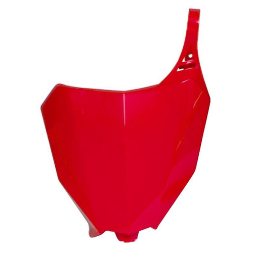 Honda CRF450R 2017-2018 Rtech Red Front Number Plate Direct Replacement