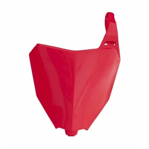 Honda CRF450RX 2019-2020 Rtech Red Front Number Plate Direct Replacement