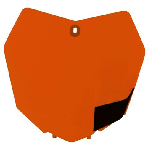 KTM 125 SX 2013-2015 Rtech Orange Front Number Plate Direct Replacement
