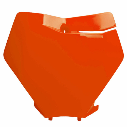 KTM 250 SX-F 2019-2022 Rtech Orange Front Number Plate Direct Replacement