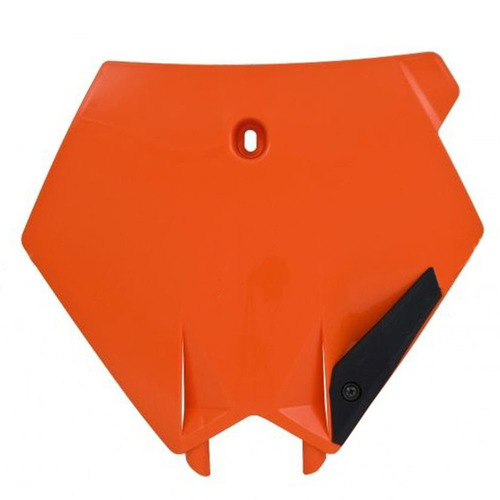 KTM 125 SX 2003-2006 Rtech Orange Front Number Plate Direct Replacement