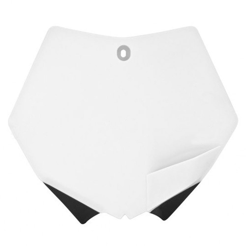 KTM 125 SX 2007-2010 Rtech White Front Number Plate Direct Replacement
