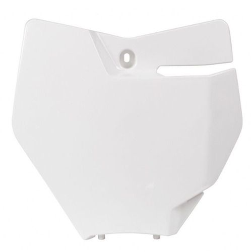 KTM 125 SX 2016-2018 Rtech White Front Number Plate Direct Replacement