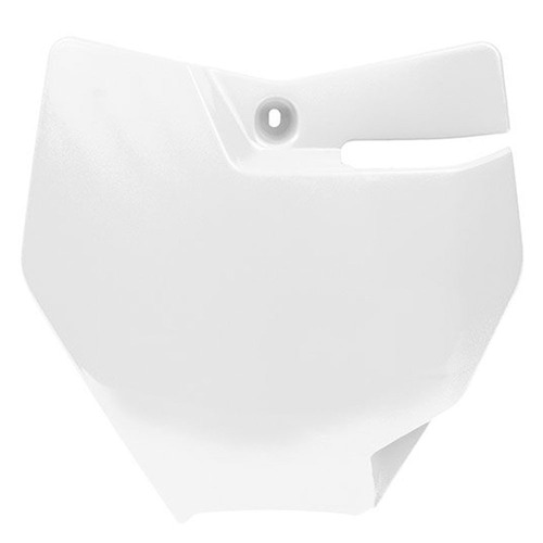 Gas-Gas MC85 Small Wheel 2021-2024 Rtech White Front Number Plate