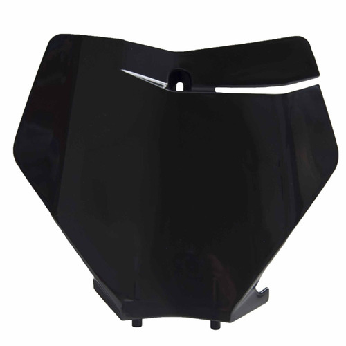 KTM 250 SX-F 2019-2022 Rtech Black Front Number Plate Direct Replacement