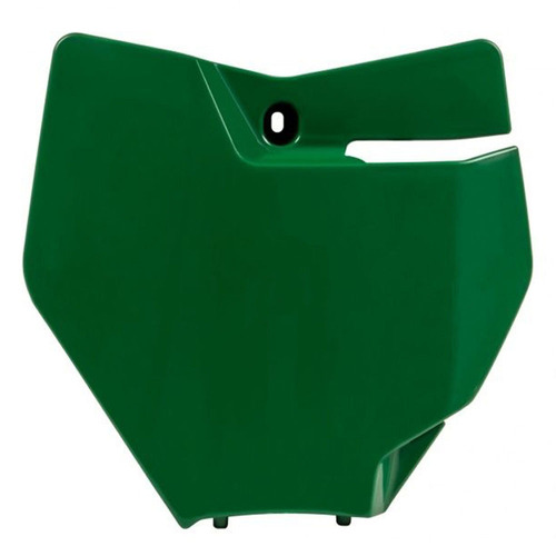 KTM 150 SX 2016-2018 Rtech Vintage Green Front Number Plate Direct Replacement