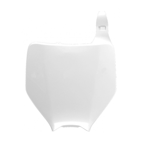 Kawasaki KX125 2003-2008 Rtech White Front Number Plate Direct Replacement