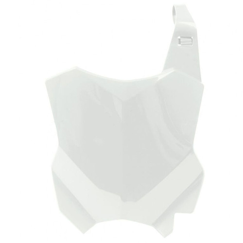 Kawasaki KX250F 2019-2024 Rtech White Front Number Plate Direct Replacement