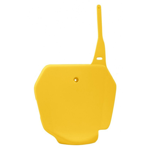 Suzuki RM85 2002-2024 Rtech Yellow Front Number Plate Direct Replacement