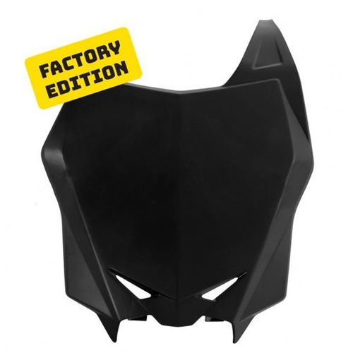 Suzuki RM-Z250 2019-2023 Rtech Black Factory Front Number Plate