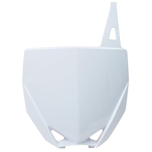 Yamaha YZ85 2015-2024 Rtech White Front Number Plate Direct Replacement