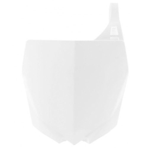 Yamaha YZ250 2015-2021 Rtech White Front Number Plate Direct Replacement