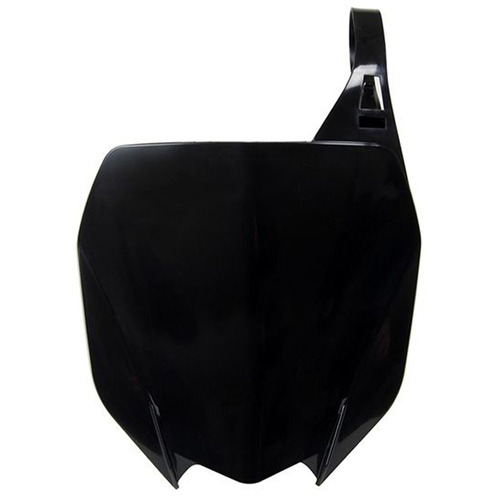 Yamaha YZ125 2022-2024 Rtech Black Front Number Plate Direct Replacement