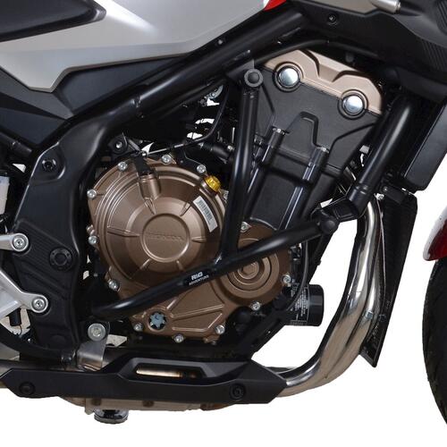 Honda CB500F 2019-2020 R&G Racing Adventure Crash Bars Black