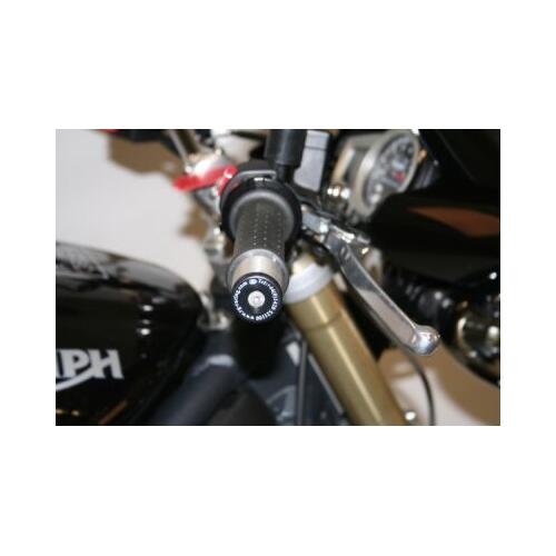 Triumph 650 Daytona 2005-2005 R&G Racing Handlebar End Sliders Black