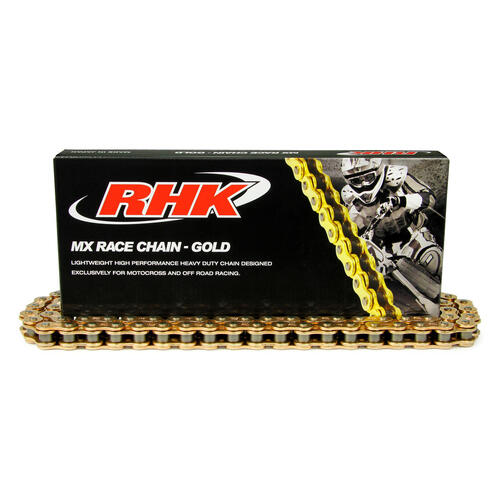 Kawasaki KX327 RHK 520 Heavy Duty Gold MX Chain 