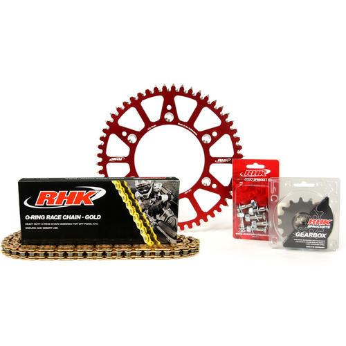 Honda CRF450R 2005-2020 14T/51T RHK O-Ring Chain & Red Alloy Sprocket Kit 