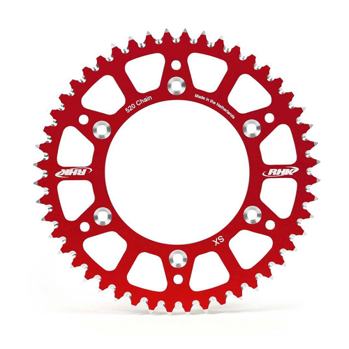 KTM 505 SX-F 2008-2010 RHK Warrior Red 51t Rear Sprocket