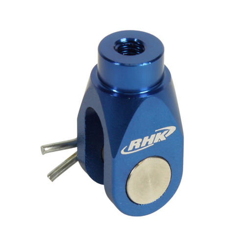 Suzuki RM-Z450 2005-2024 RHK Blue Brake Pedal Clevis Anodised Aluminium