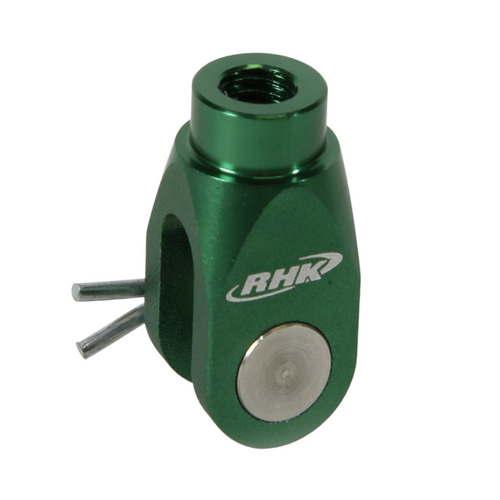 Kawasaki KX250 2005-2008 RHK Green Brake Pedal Clevis Anodised Aluminium