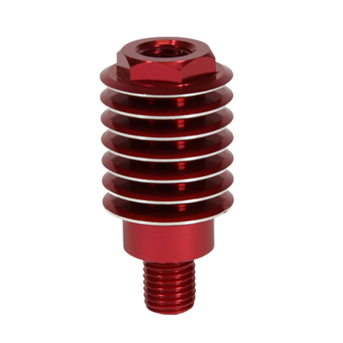 Yamaha XTZ750 Super Tenere 1990 RHK Red Rear Brake Cooler Anodised Aluminium
