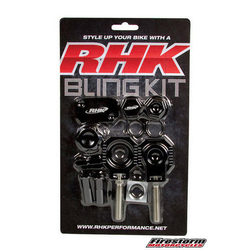 KTM 530 EXC-F 2008-2011 RHK Bling Kit Black Anodised Aluminium