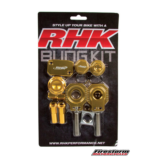 KTM 530 EXC-F 2008-2011 RHK Bling Kit Gold Anodised Aluminium
