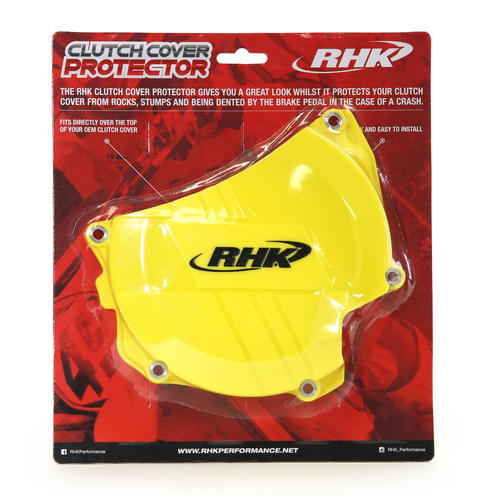 Suzuki RMZ450 2008 - 2017 RHK Clutch Cover Protector Yellow 