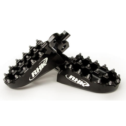 Husqvarna TC610 2007-2013 RHK Pursuit Alloy Footpegs - Black 