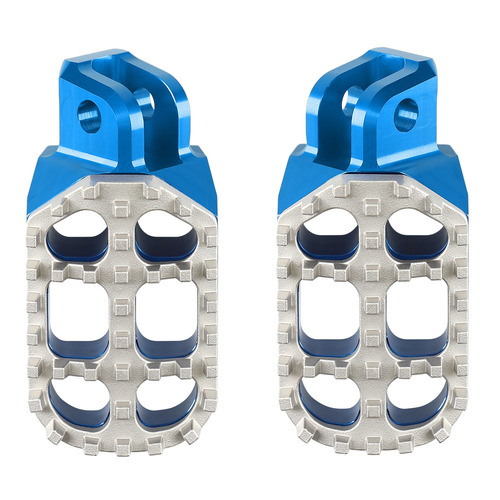 KTM 144 SX 2008 RHK Blue Pursuit Footpegs Adjustable Anodised Aluminium