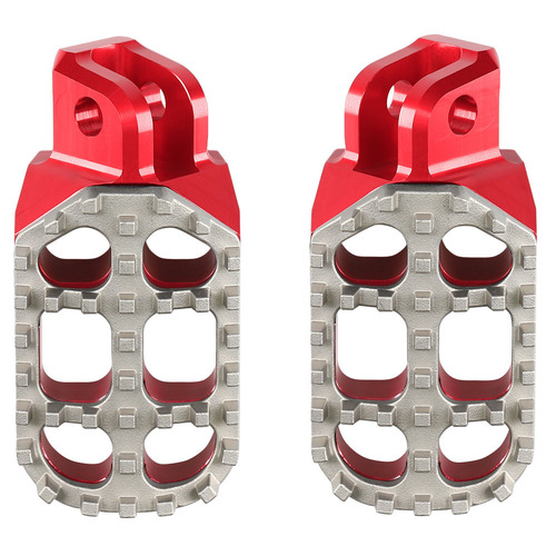 Husaberg FX450 2010-2011 RHK Red Pursuit Footpegs Adjustable Anodised Aluminium