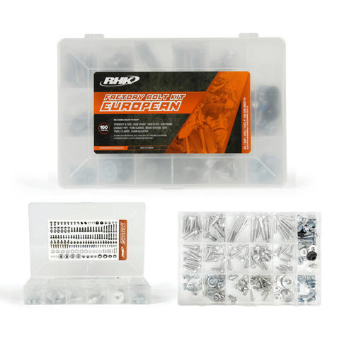 KTM 125 EXC - Euro RHK Factory 160 Piece Bolt Kit 
