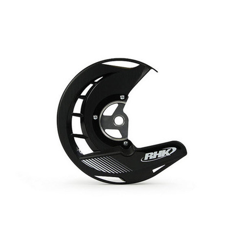 Yamaha YZ450F 2004-2013 RHK Front Disc Cover Guard Black Plastic