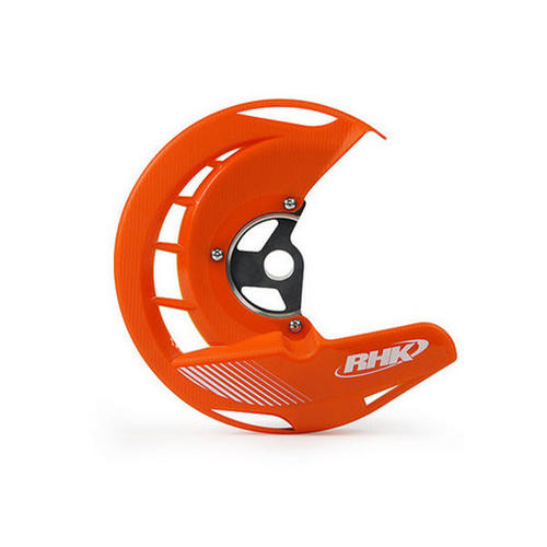 KTM 250 EXC 2016-2017 RHK Front Disc Cover Guard Orange Plastic
