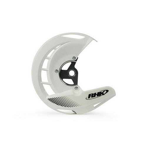 KTM 525 EXC-F 2016-2017 RHK Front Disc Cover Guard White Plastic