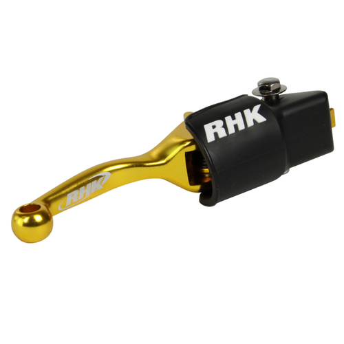 KTM 144 SX 2008 RHK Gold Quantum Flex Front Brake Lever Anodised Aluminium
