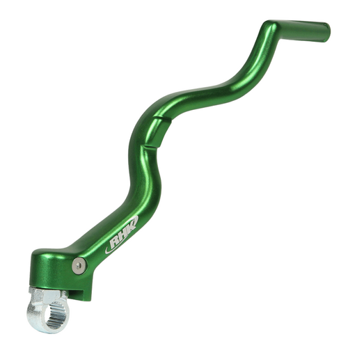Kawasaki KX65 2021-2023 RHK Kickstart Lever Green Anodised Aluminium