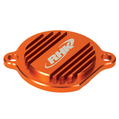 KTM 450 SX-F 2003-2006 RHK Orange Oil Filter Cover Anodised Aluminium