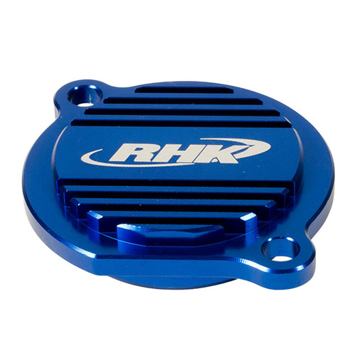 KTM 1290 Super Adventure S 2020 RHK Blue Oil Filter Cover Anodised Aluminium