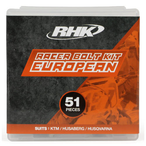 RHK European KTM SX-F EXC-F / Husqvarna / Husaberg Racer 51Pc Bolt Kit