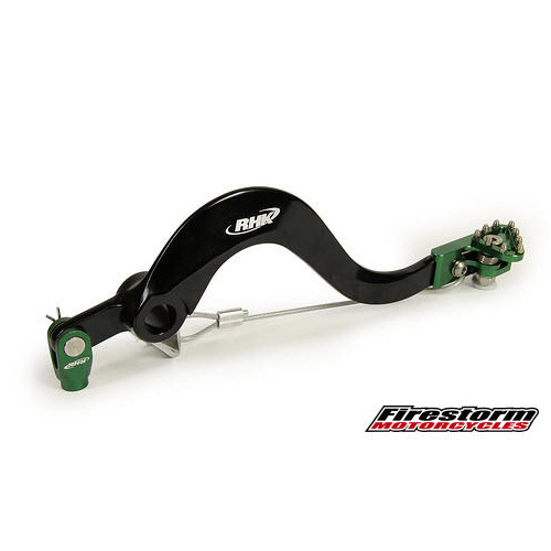 Kawasaki KLX450 2008-2017 RHK Rear Alloy Brake Pedal - Green 