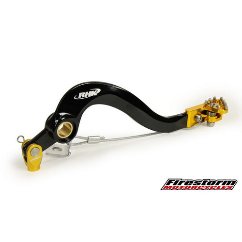 Husaberg FE450 2009-2014 RHK Rear Alloy Brake Pedal Gold Anodised Aluminium