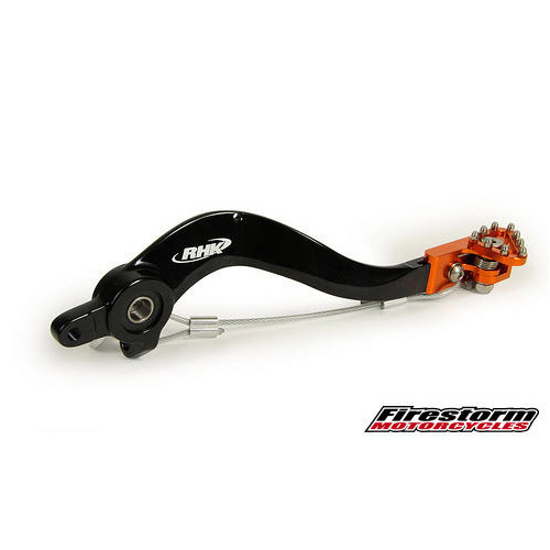 KTM 250 EXC-F 2008-2016 RHK Rear Alloy Brake Pedal Orange Anodised Aluminium